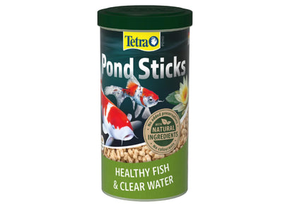 Tetra NutriEvolution Pond Sticks 100g floating pond fish food front packaging