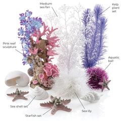 biOrb Decor Set Pink Ocean