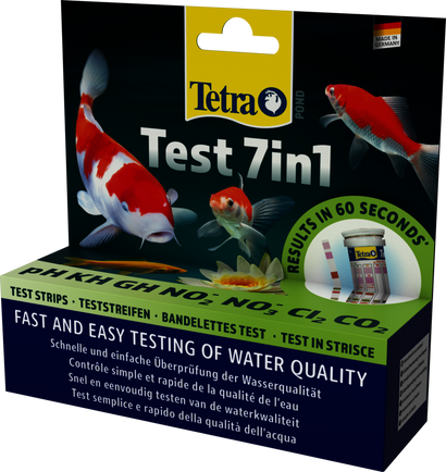 Tetra Test 7-in-1 Aquarium Water Test Strips 100 Pack – freshwater aquarium water testing