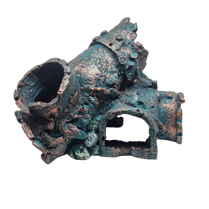 Coburg Aquarium | Aquarium ornament | Broken Pipes | Fish tank decor