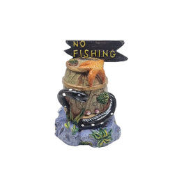 Coburg Aquarium | Aquarium Ornament | Snake No Fishing | Fish tank decor