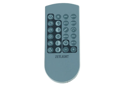 Zetlight replacement remote control for compatible LED aquarium lights