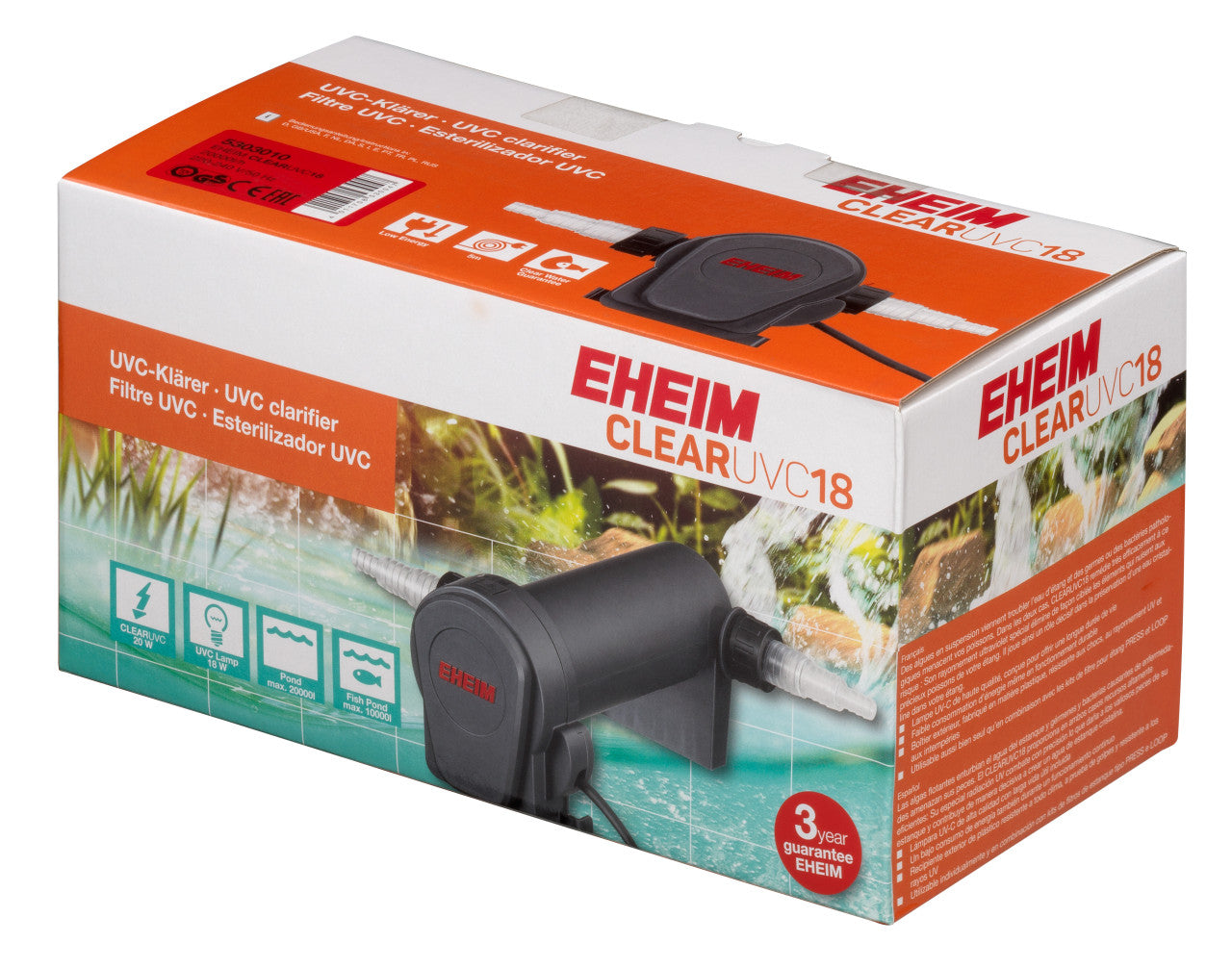Eheim Clear UVC 18