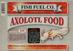 Fish Fuel Co. Frozen Axolotl Food