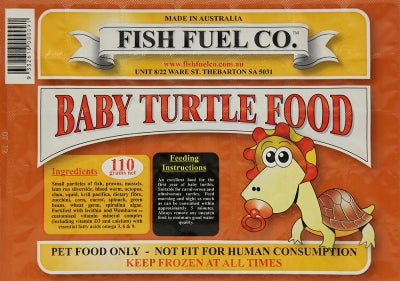 Fish Fuel Co. Frozen Baby Turtle Food