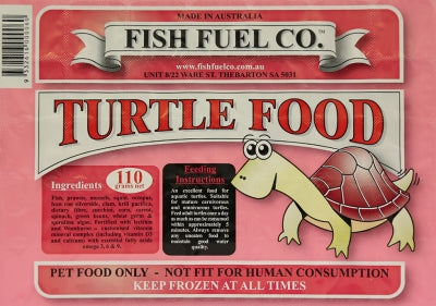 Fish Fuel Co. Frozen Turtle Food