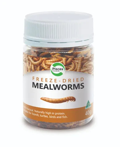 Pisces Freezedried Mealworms Jar