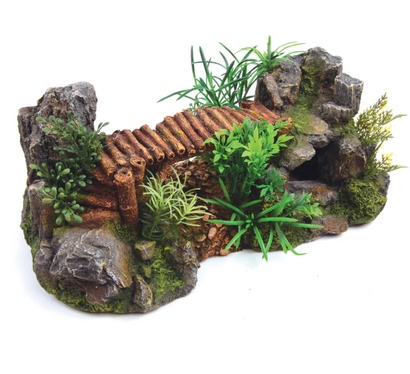 Kazoo - Bamboo Bridge With Plants