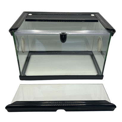 Glass Reptile Sliding Lid Enclosure