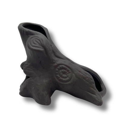 Brown Stump - 10.6x13x8cm