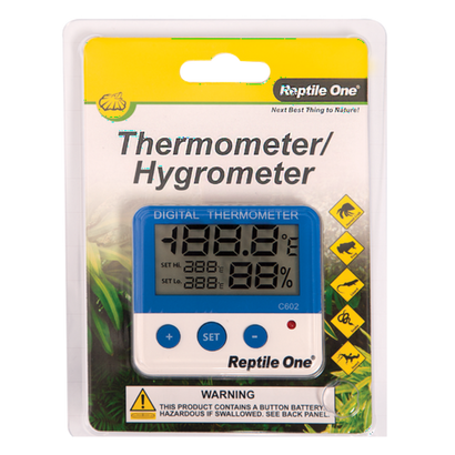 Reptile One External Thermometer & Hygrometer