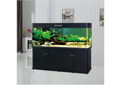 Oceanson R180 - 180cm Curved Corner Aquarium and Cabinet
