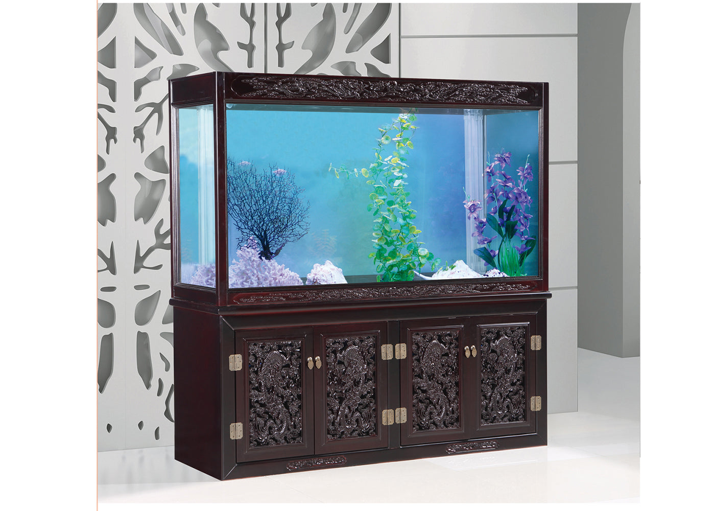 Oceanson V21 - T176 - 176cm x 50cm x 102cm / 78cm Aquarium with Cabinet and Sump