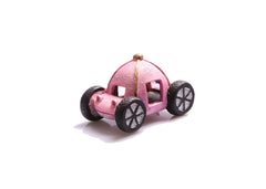 Aqua OneOrnament Buggy 11 x 6.5 x 7cm, pink car
