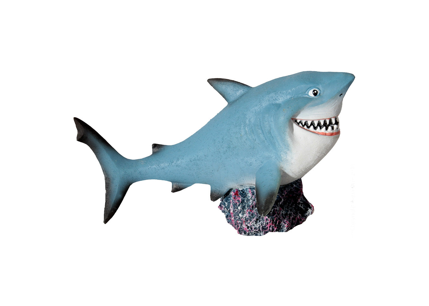 Aqua One Ornament Shark 14.2x6.7x7.4cm, shark, shark tale movie toy, Bruce