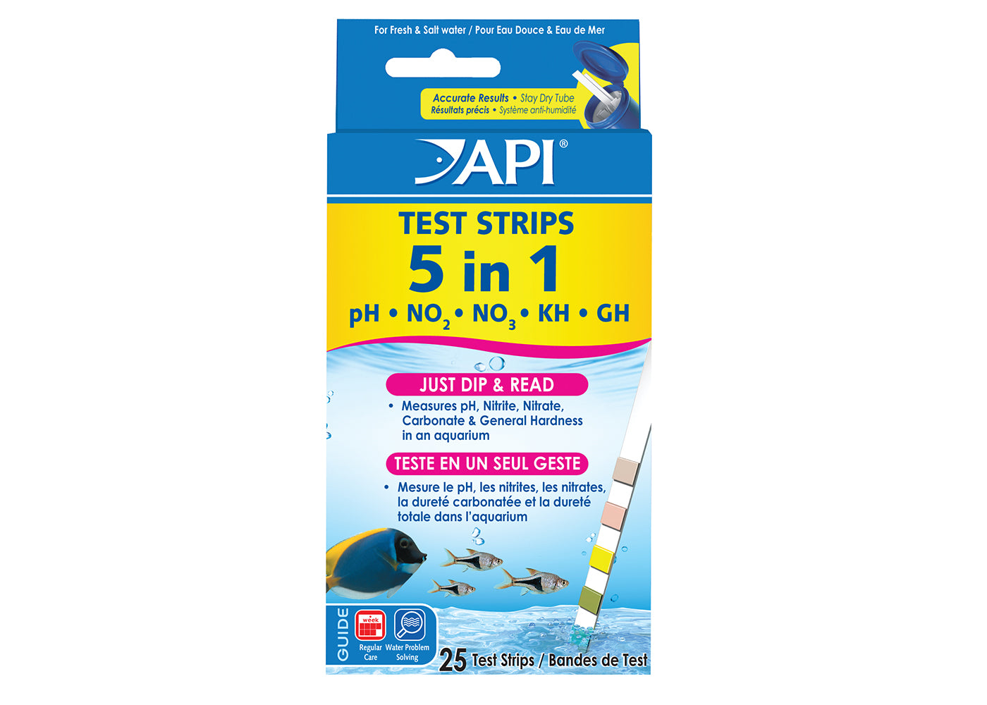 API 5 in 1 Test Strips Coburg Aquarium