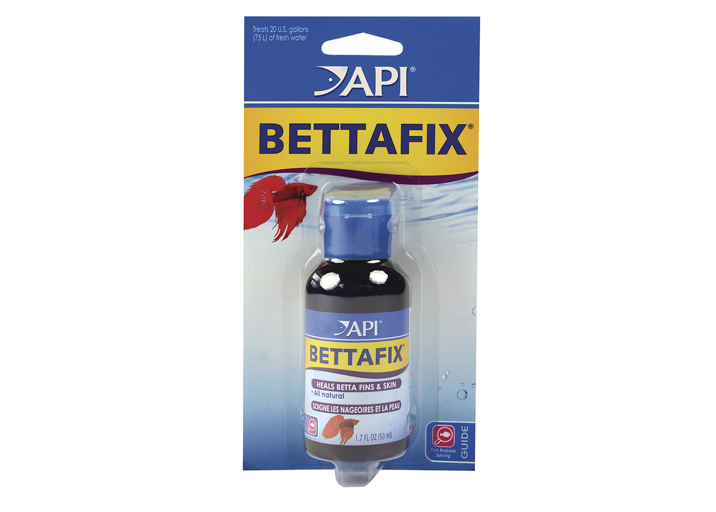 API bettafix bottle, API, aquarium water conditioning