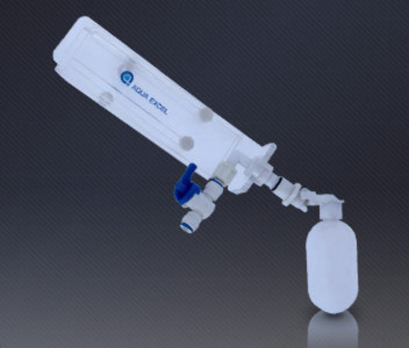 Aqua Excel RO automatic replenisher – float valve auto top-off with adjustable float, shut-off tap and mounting bracket for marine and reef aquariums