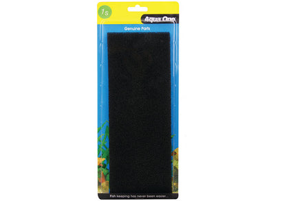 Aqua One Sponge Pad 1S genuine replacement filter sponge 2 pack for AquaStyle 126 and 380