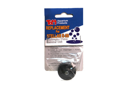 Aqua One replacement rubber diaphragm for Stellar 110 / S-20 air pump in retail pack