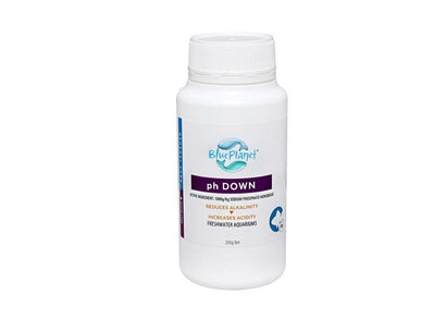 Blue Planet pH Down 200g aquarium pH adjuster