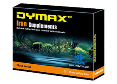 Dymax Iron Supplements 50 tablets aquarium plant fertiliser for freshwater plants