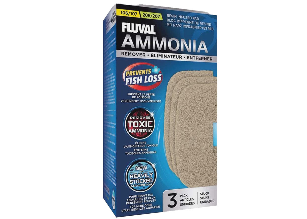 Fluval Ammonia Pads 107/207 3pk