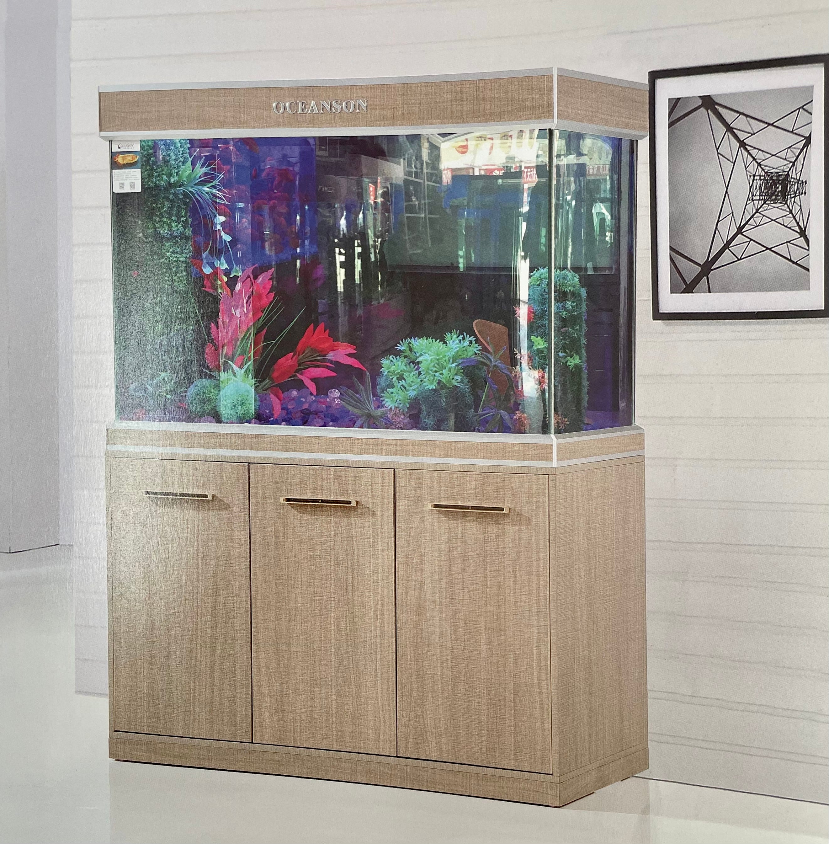 Oceanson V29 - T200 - 200cm x 60cm x 85xm / 75cm Aquarium with Cabinet and Sump