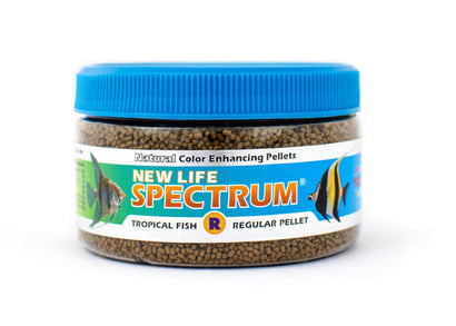 New Life Spectrum Regular sinking pellet tropical fish food jar 1-1.5mm
