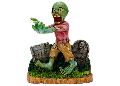Penn Plax The Swimming Dead Zombie Walking Through Tombstones