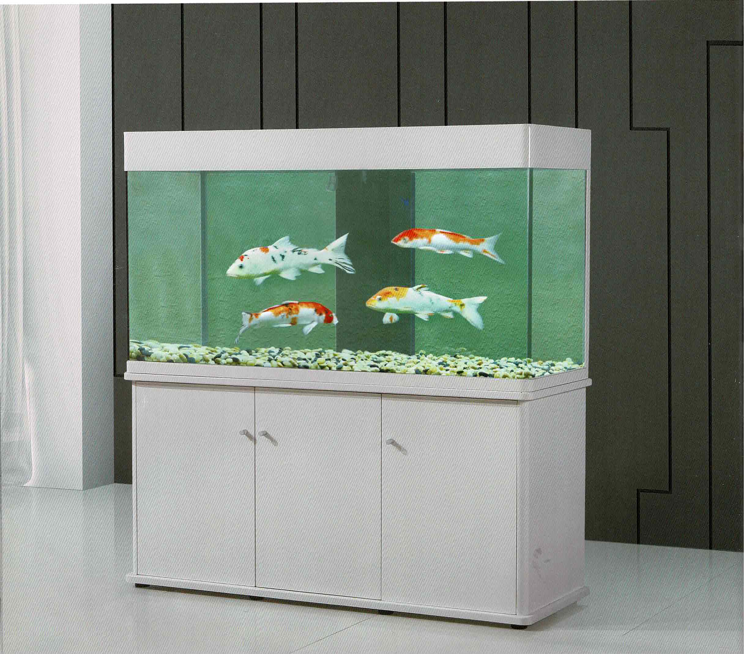 Oceanson R200 - 200cm Aquarium with Curved Corners and Cabinet with Sump