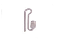 VIV Mini clear glass CO2 diffuser with hang-on hook for nano planted aquariums