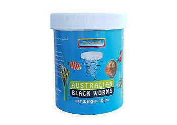 Australian Dried Black Worms 10g (cubes)