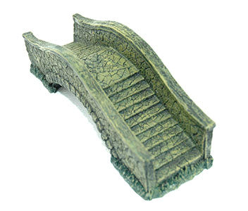 AquarWorld Cobble Stone Bridge, Statue, Ornament, Aquarium display