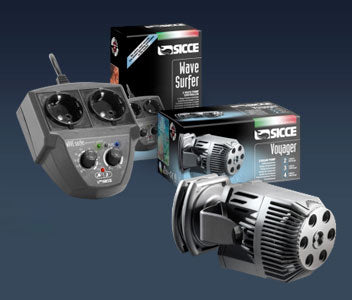 Sicce Wavesurfer + 2 x Voyager